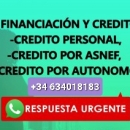 Oportunidad de credito whatsapp: +34634018183